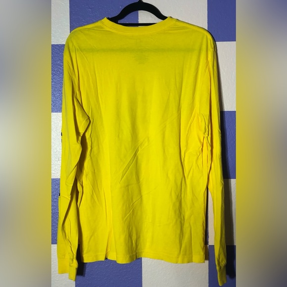 NWOT Grizzly Tekashi 6ix9ine 96 Bear 🐻 on Yellow Long Sleeve Tee - Size M - Picture 3 of 4